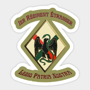 1er Regiment Etranger Sticker